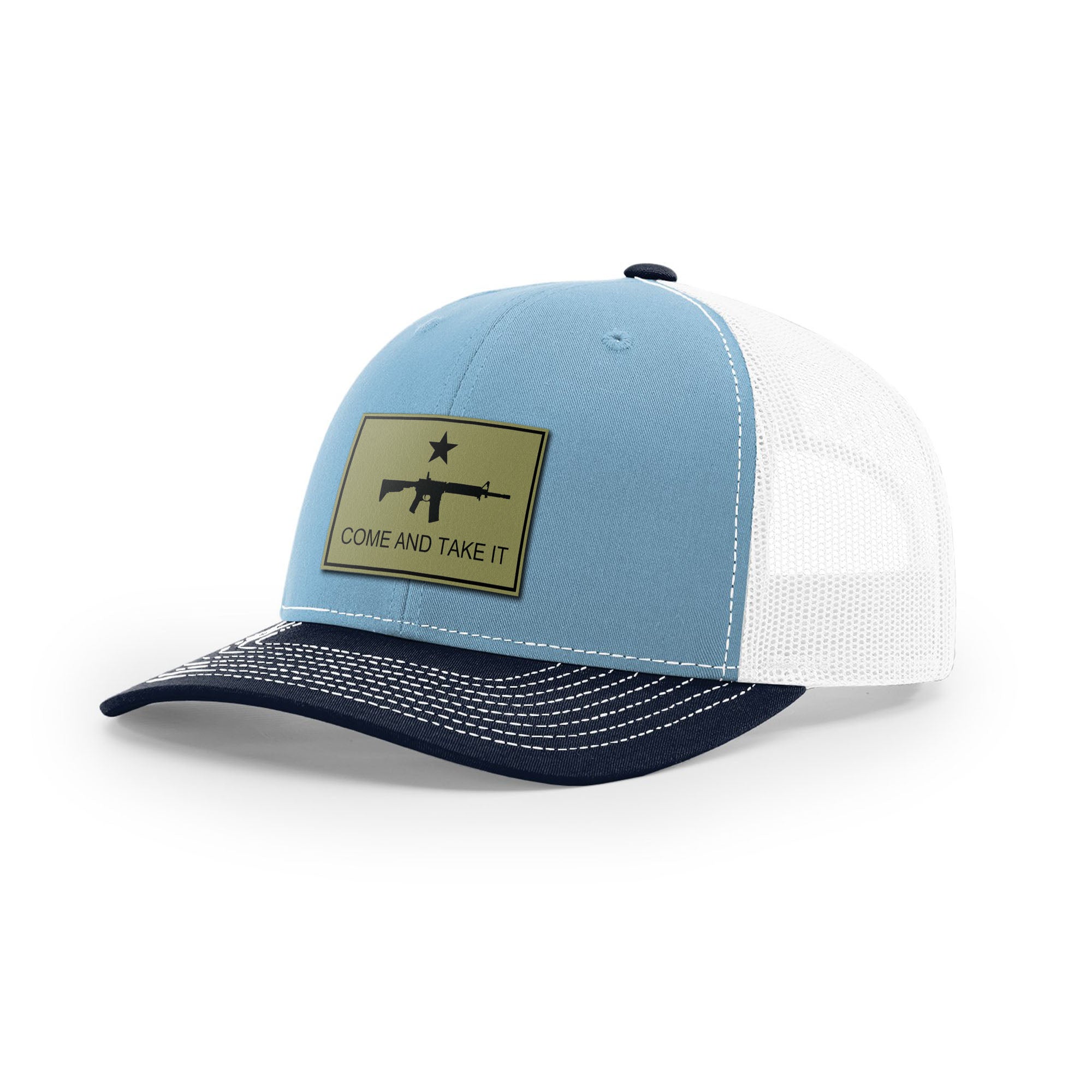 Come And Take It Rifle Trucker Hat - Military Olive | Ballistic Republic™