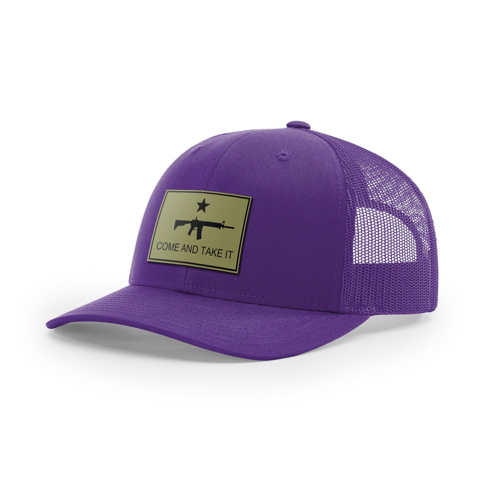 Come And Take It Rifle Trucker Hat - Military Olive | Ballistic Republic™