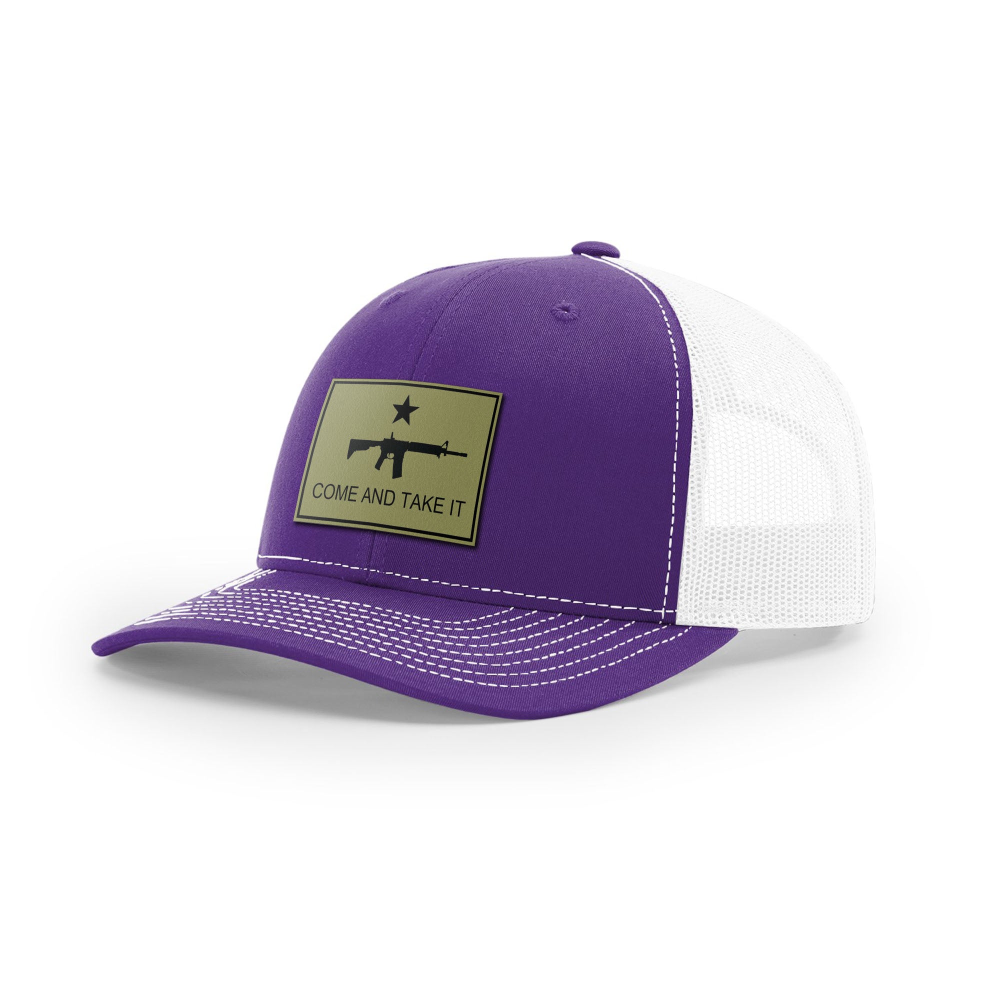 Come And Take It Rifle Trucker Hat - Military Olive | Ballistic Republic™
