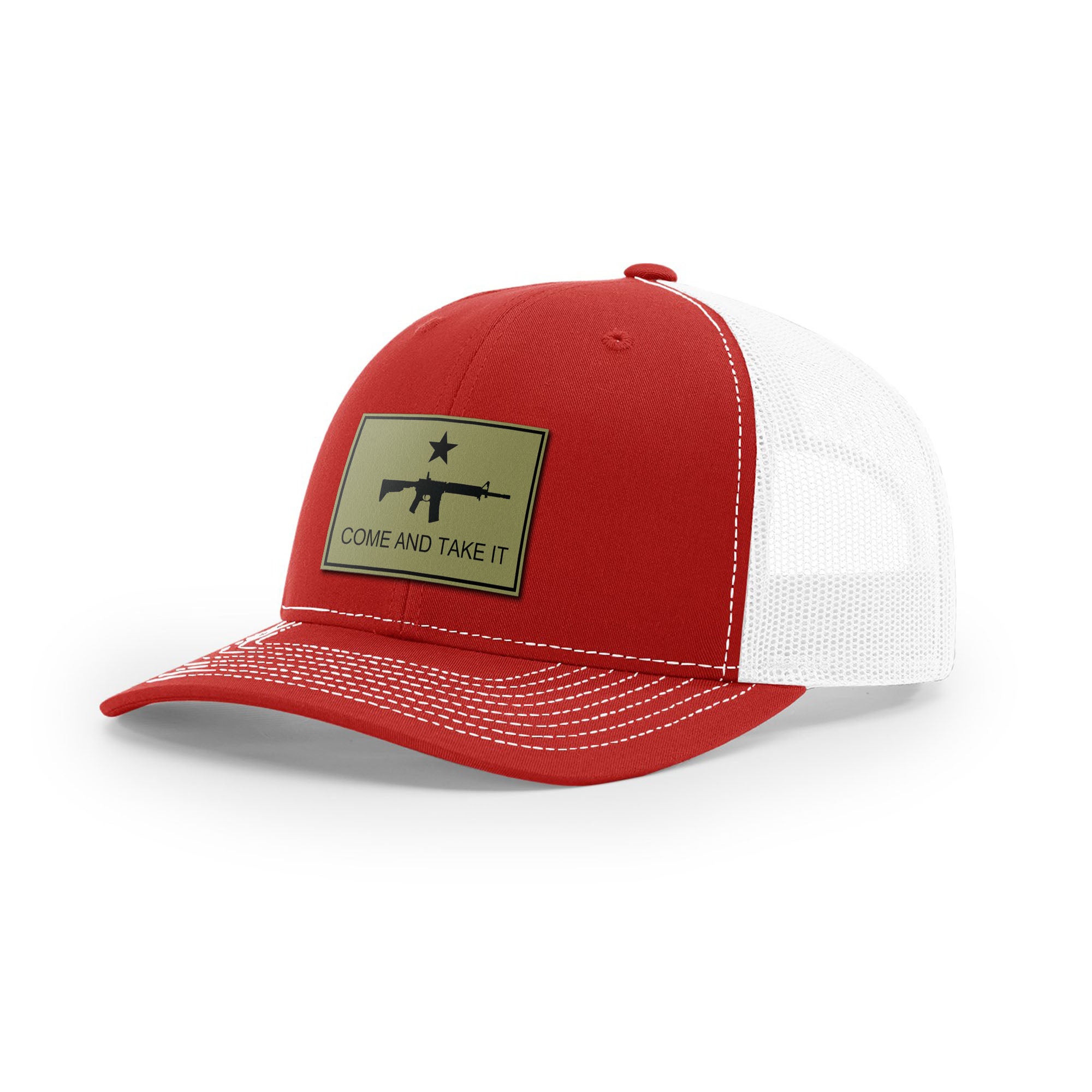 Come And Take It Rifle Trucker Hat - Military Olive | Ballistic Republic™