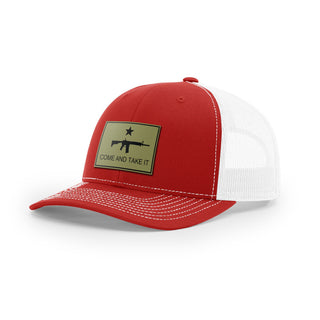 Come And Take It Rifle Trucker Hat - Military Olive | Ballistic Republic™