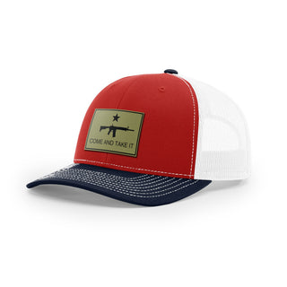 Come And Take It Rifle Trucker Hat - Military Olive | Ballistic Republic™