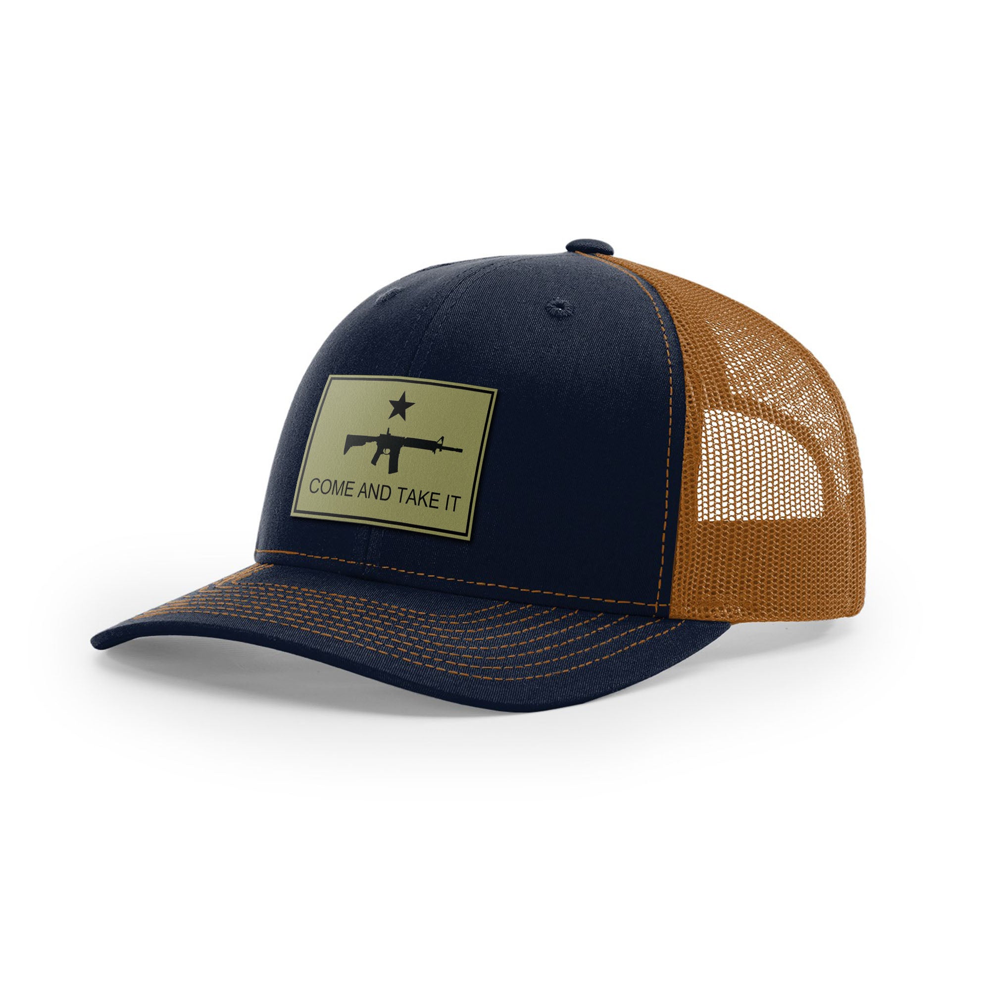 Come And Take It Rifle Trucker Hat - Military Olive | Ballistic Republic™
