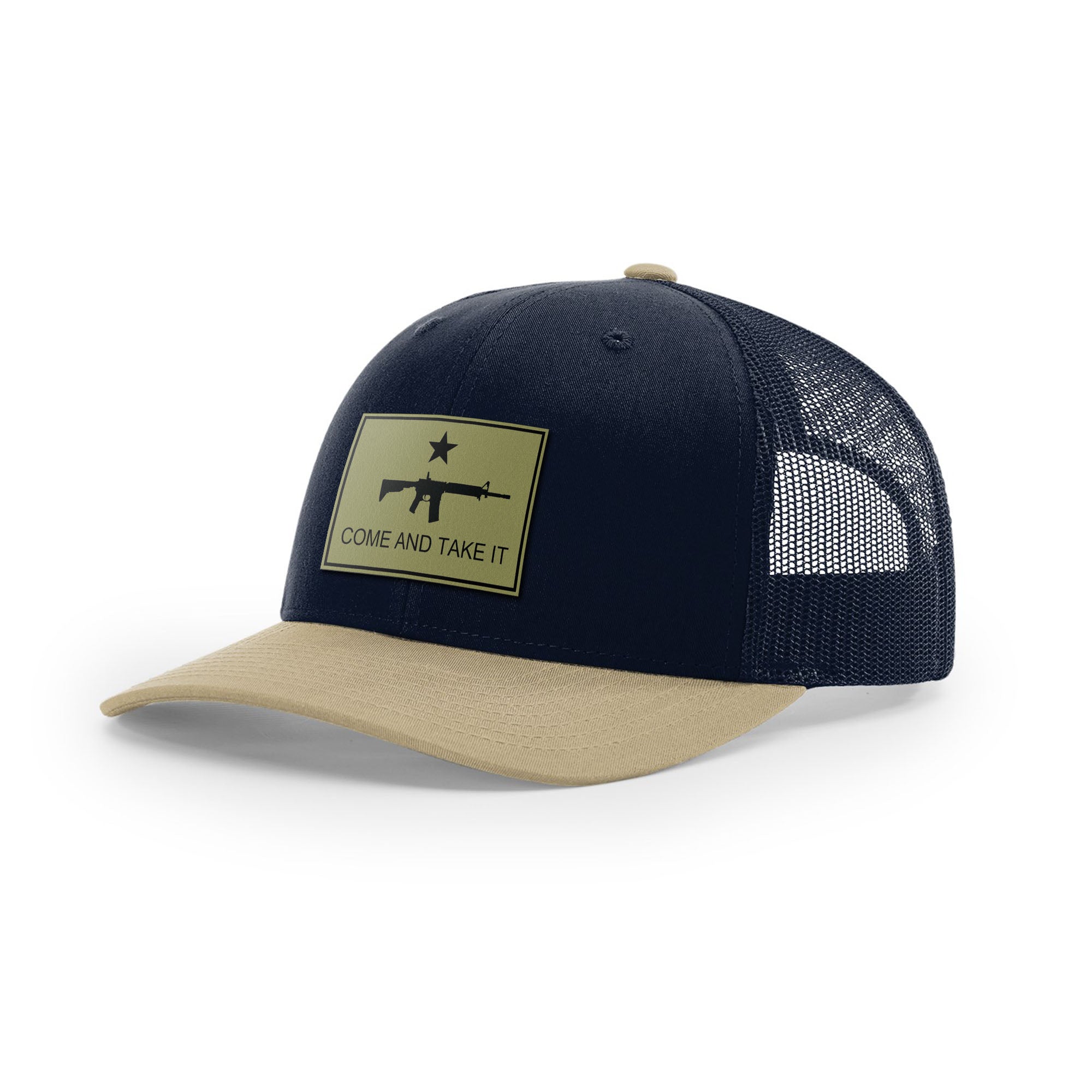 Come And Take It Rifle Trucker Hat - Military Olive | Ballistic Republic™