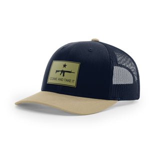 Come And Take It Rifle Trucker Hat - Military Olive | Ballistic Republic™