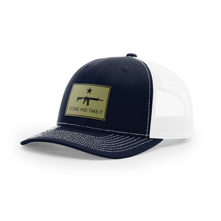 Come And Take It Rifle Trucker Hat - Military Olive | Ballistic Republic™