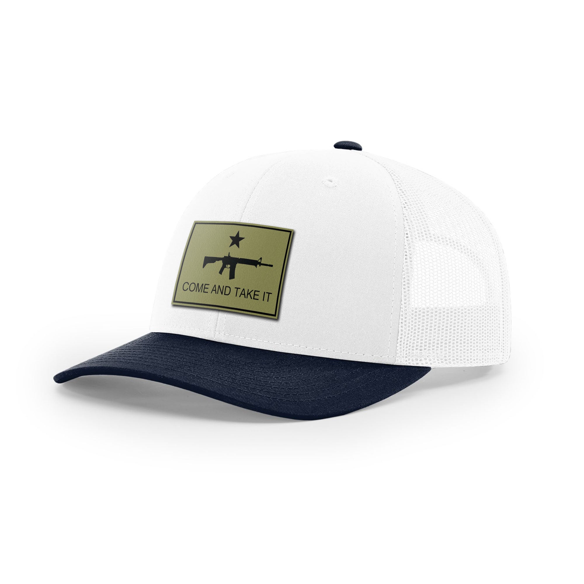 Come And Take It Rifle Trucker Hat - Military Olive | Ballistic Republic™
