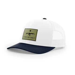Come And Take It Rifle Trucker Hat - Military Olive | Ballistic Republic™