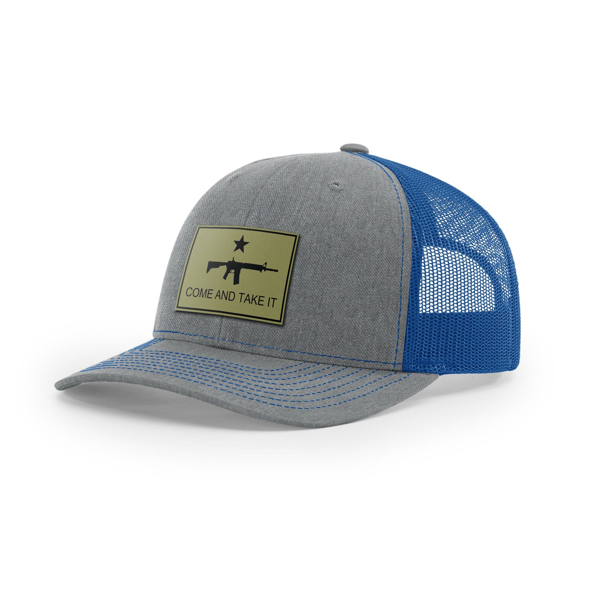 Come And Take It Rifle Trucker Hat - Military Olive | Ballistic Republic™