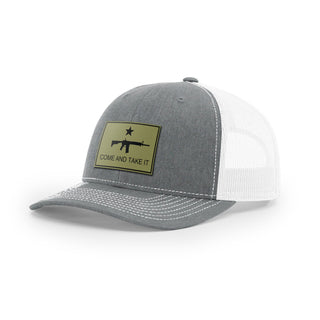 Come And Take It Rifle Trucker Hat - Military Olive | Ballistic Republic™