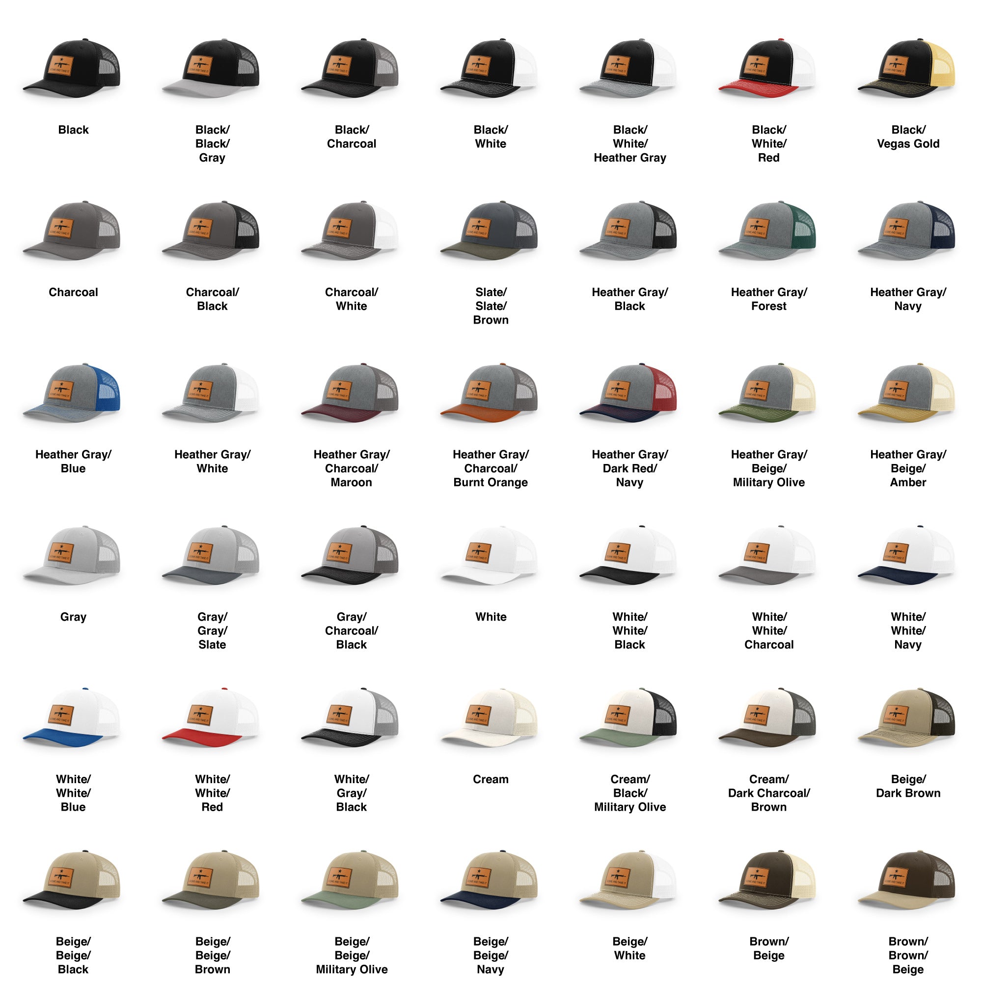 Come And Take It Rifle Trucker Hat - Tan | Ballistic Republic™