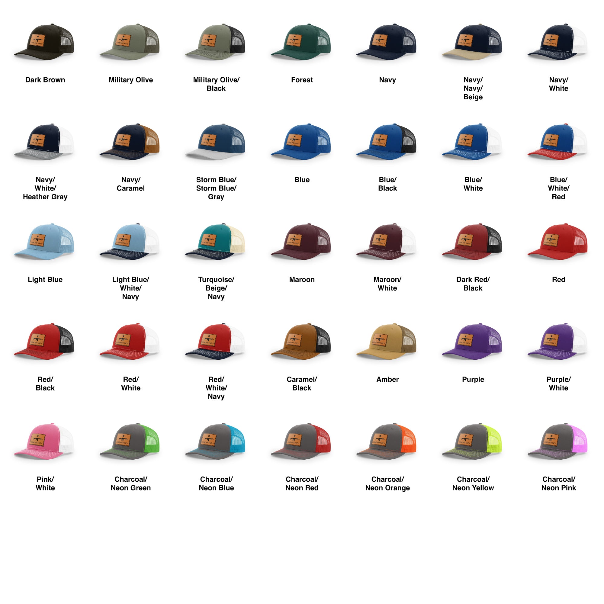 Come And Take It Rifle Trucker Hat - Tan | Ballistic Republic™