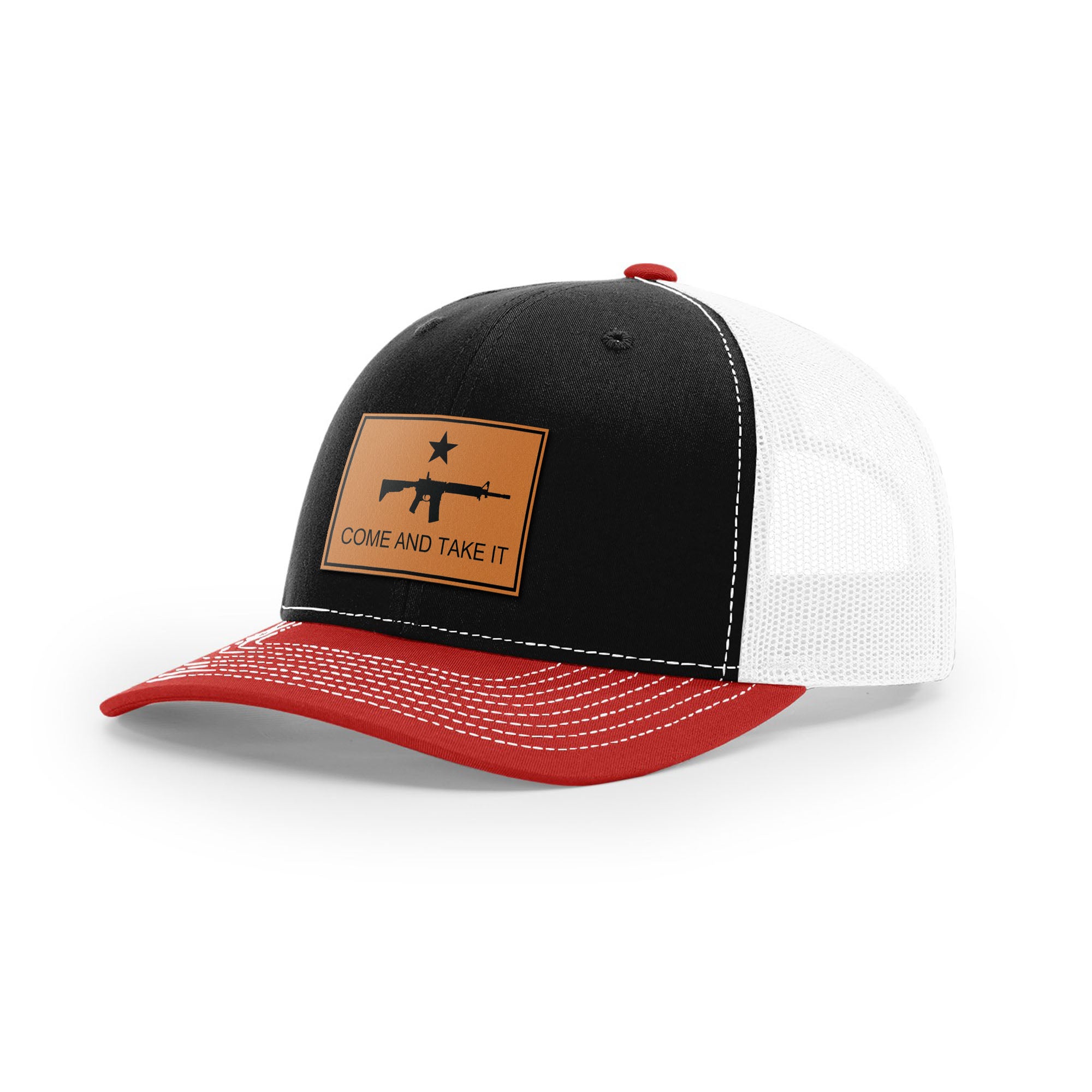 Come And Take It Rifle Trucker Hat - Tan | Ballistic Republic™