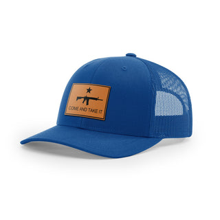 Come And Take It Rifle Trucker Hat - Tan | Ballistic Republic™