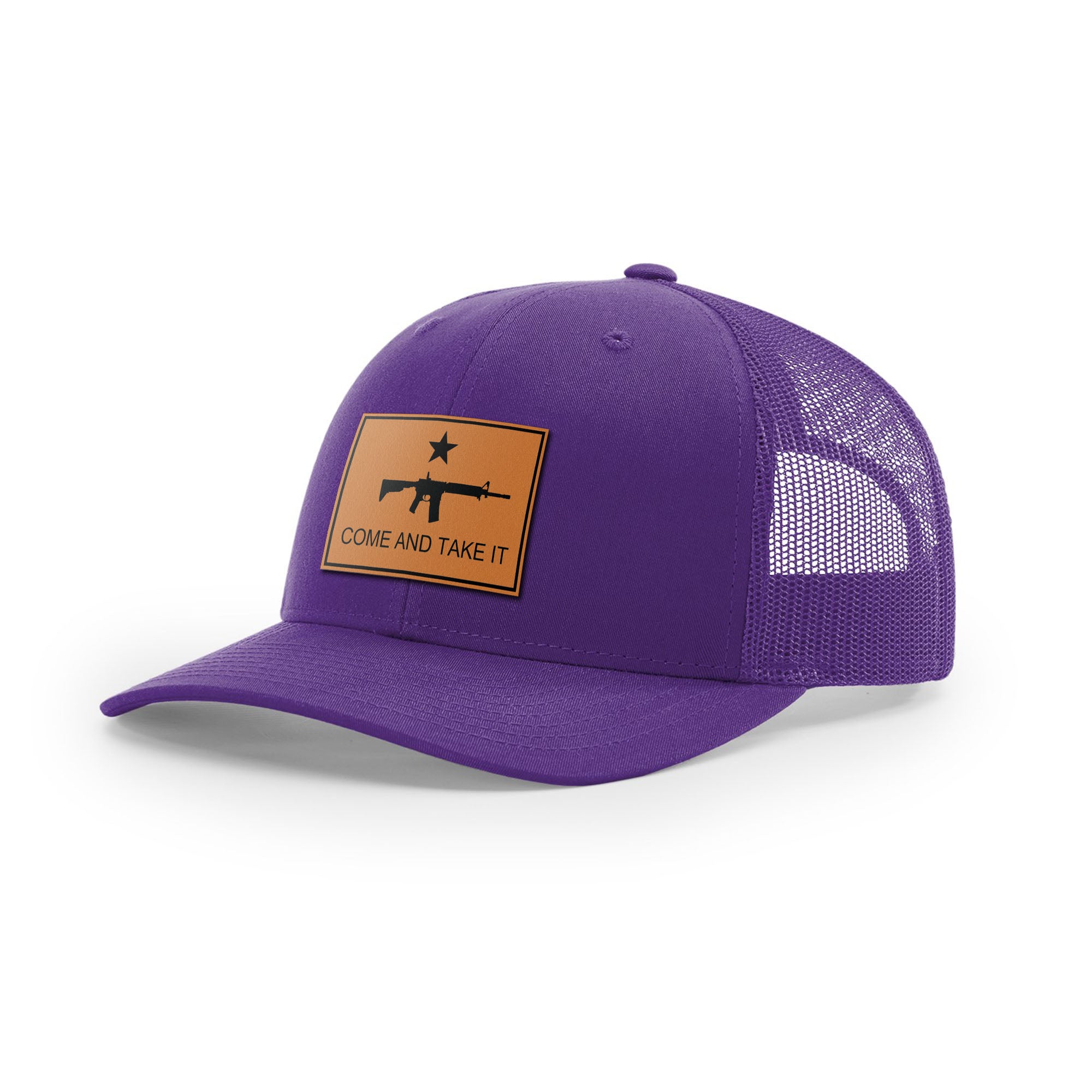 Come And Take It Rifle Trucker Hat - Tan | Ballistic Republic™