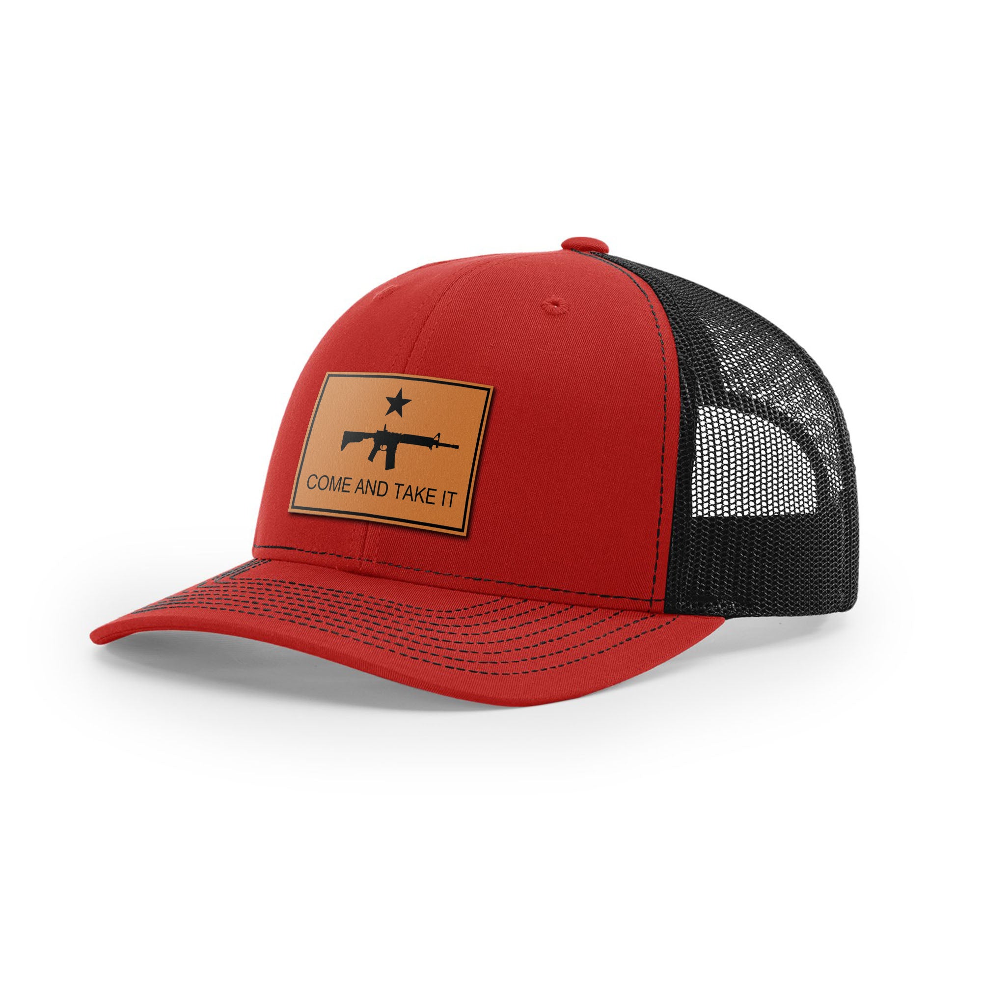 Come And Take It Rifle Trucker Hat - Tan | Ballistic Republic™