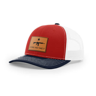 Come And Take It Rifle Trucker Hat - Tan | Ballistic Republic™