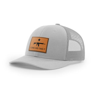 Come And Take It Rifle Trucker Hat - Tan | Ballistic Republic™