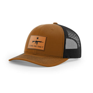 Come And Take It Rifle Trucker Hat - Tan | Ballistic Republic™