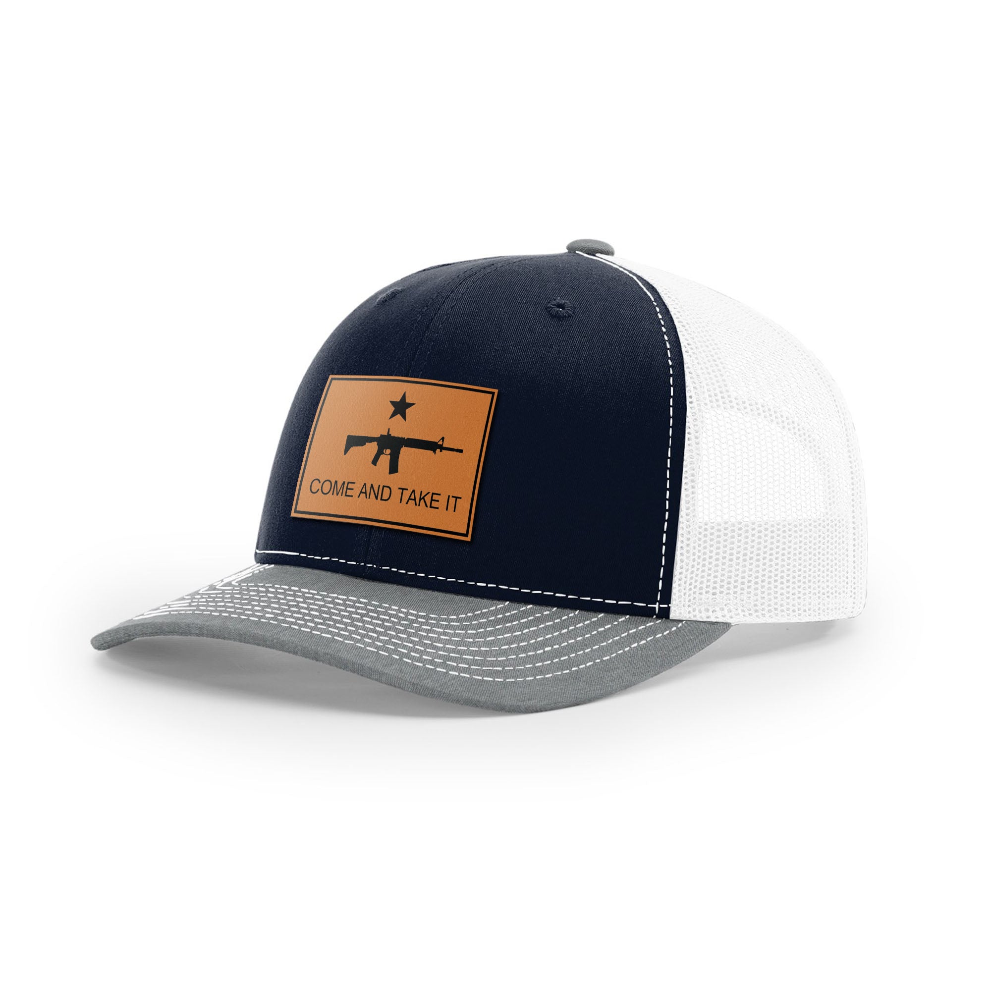 Come And Take It Rifle Trucker Hat - Tan | Ballistic Republic™