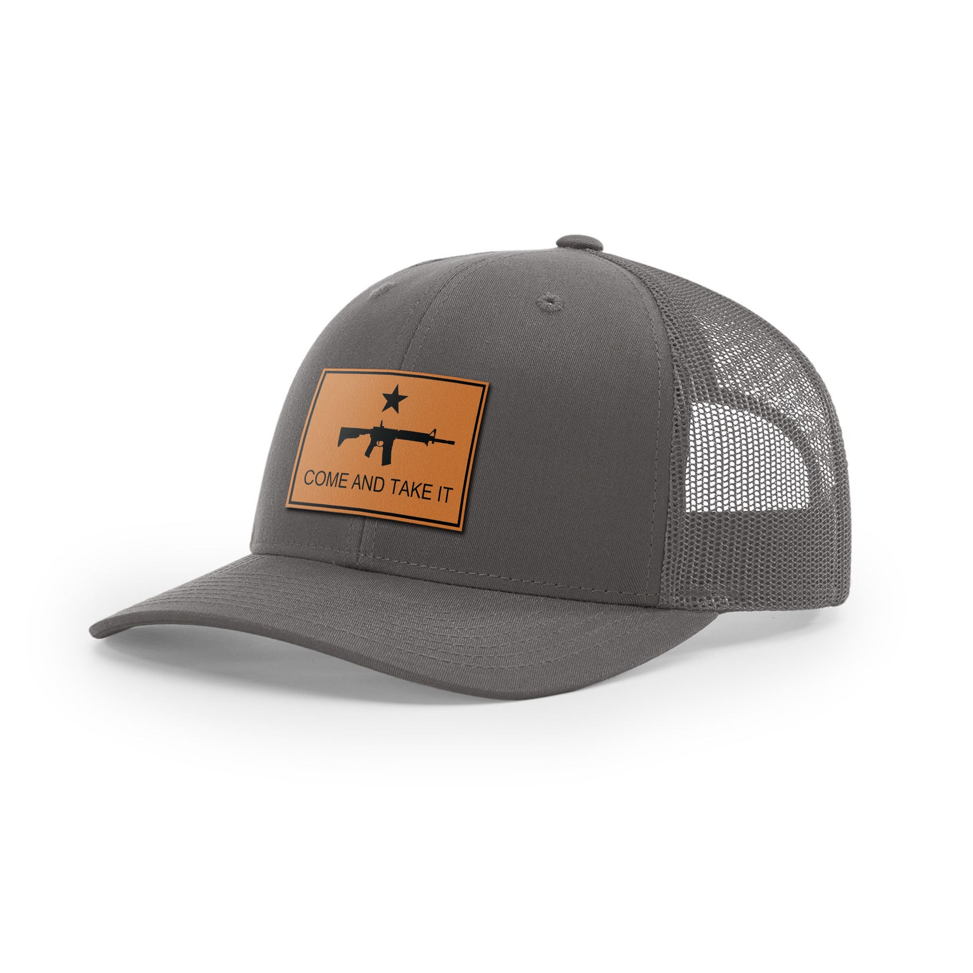 Come And Take It Rifle Trucker Hat - Tan | Ballistic Republic™
