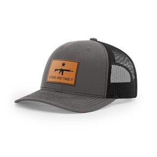 Come And Take It Rifle Trucker Hat - Tan | Ballistic Republic™