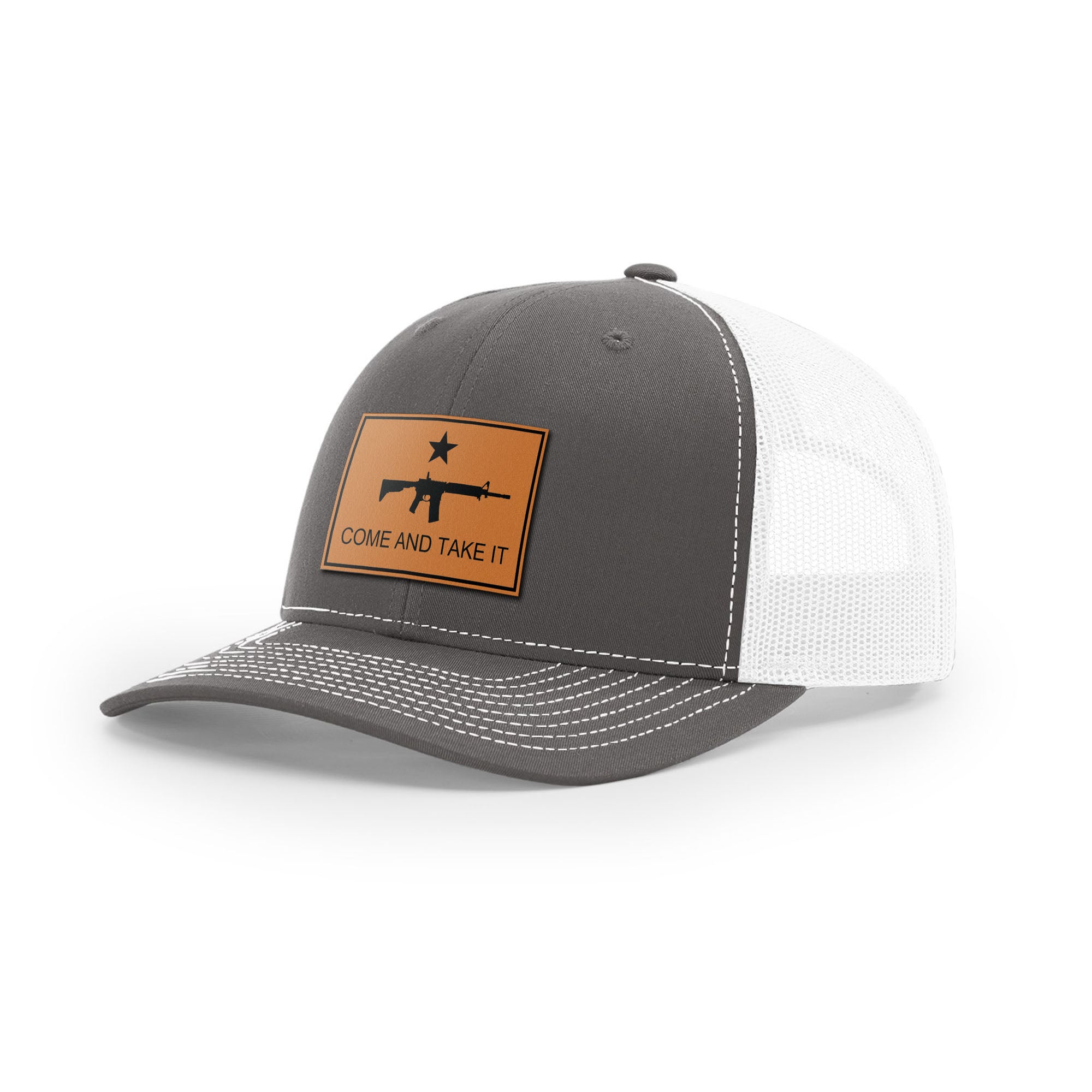 Come And Take It Rifle Trucker Hat - Tan | Ballistic Republic™