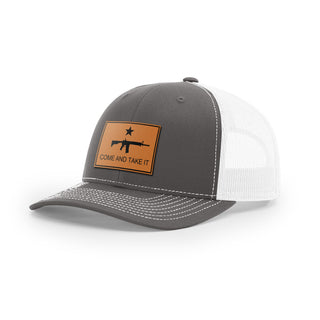 Come And Take It Rifle Trucker Hat - Tan | Ballistic Republic™