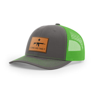 Come And Take It Rifle Trucker Hat - Tan | Ballistic Republic™