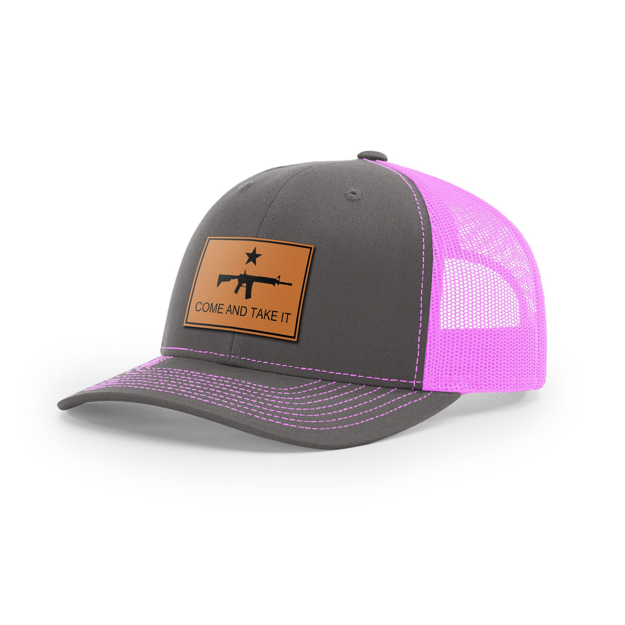 Come And Take It Rifle Trucker Hat - Tan | Ballistic Republic™