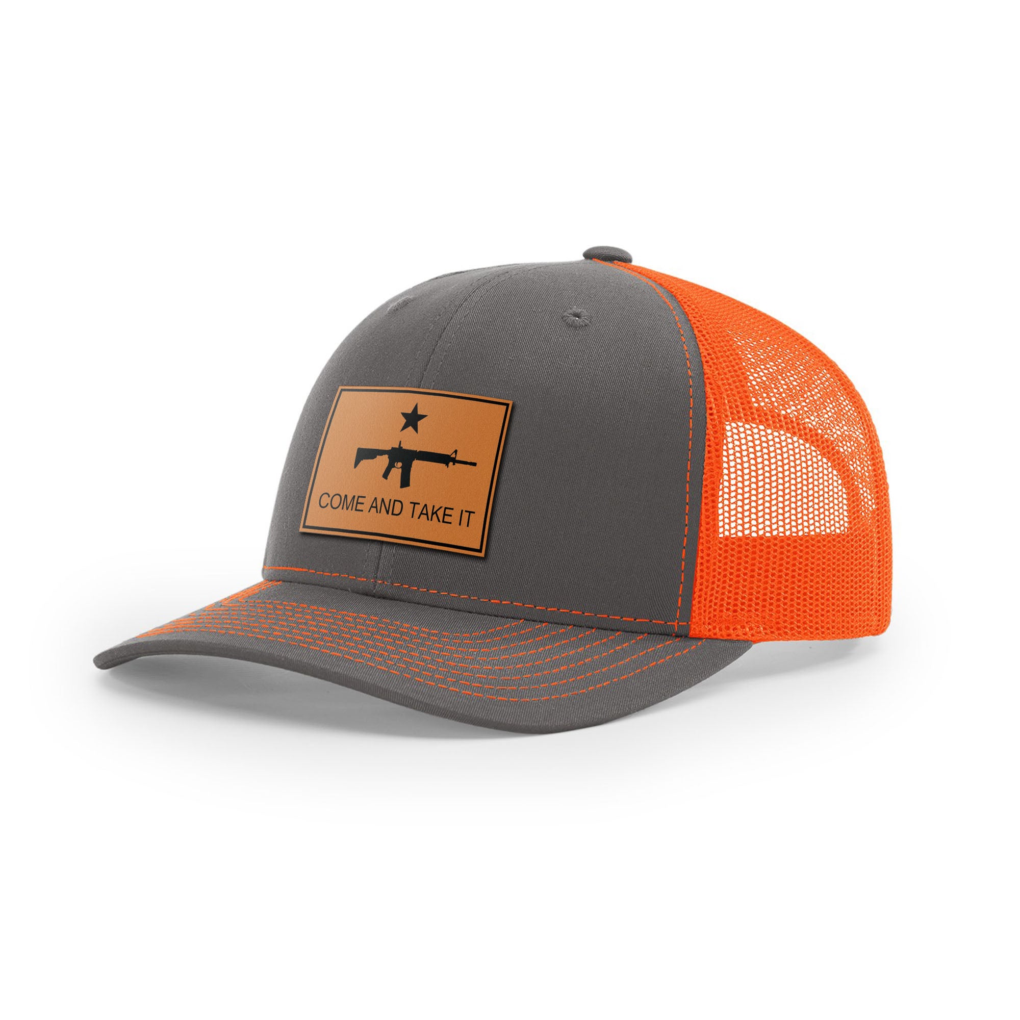 Come And Take It Rifle Trucker Hat - Tan | Ballistic Republic™