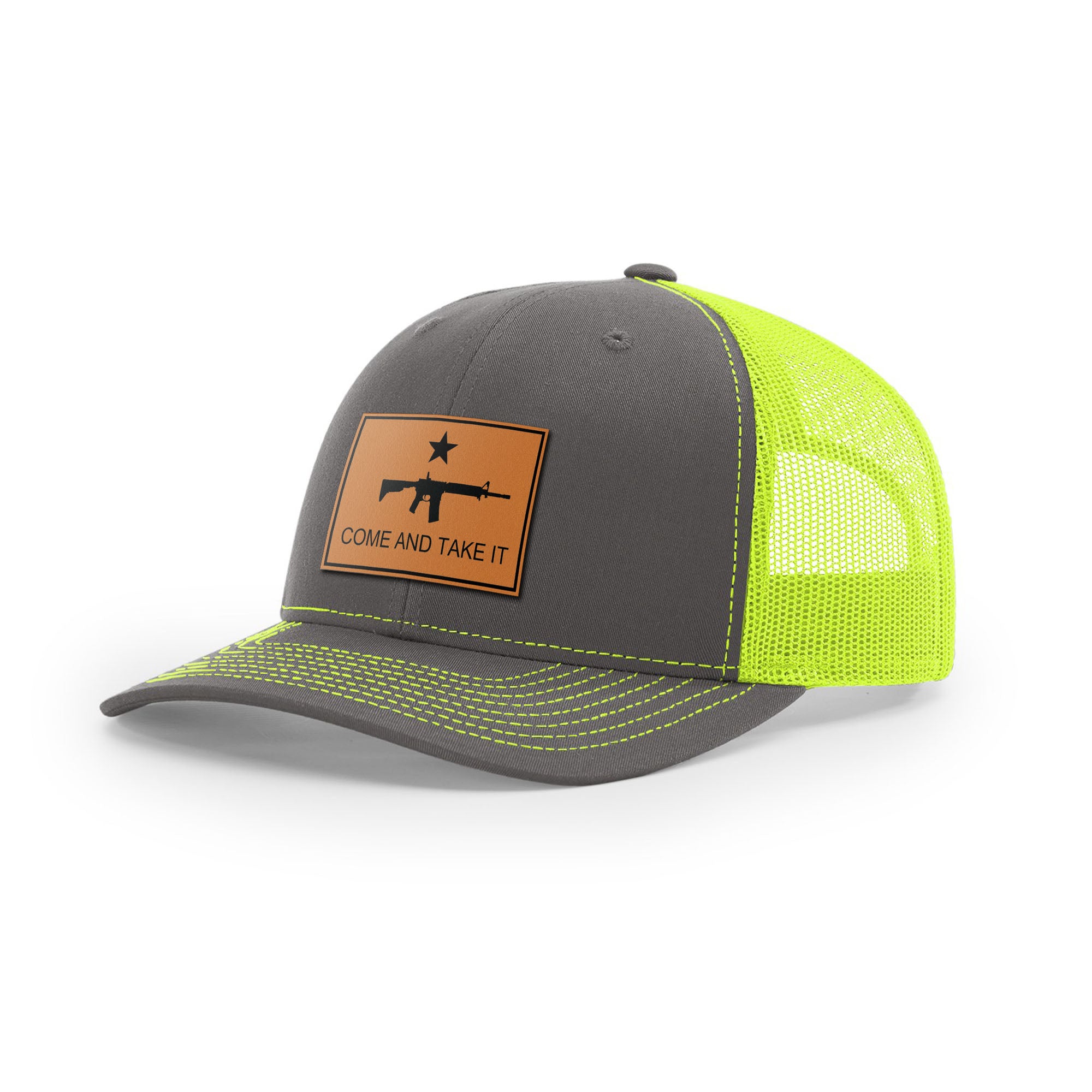 Come And Take It Rifle Trucker Hat - Tan | Ballistic Republic™