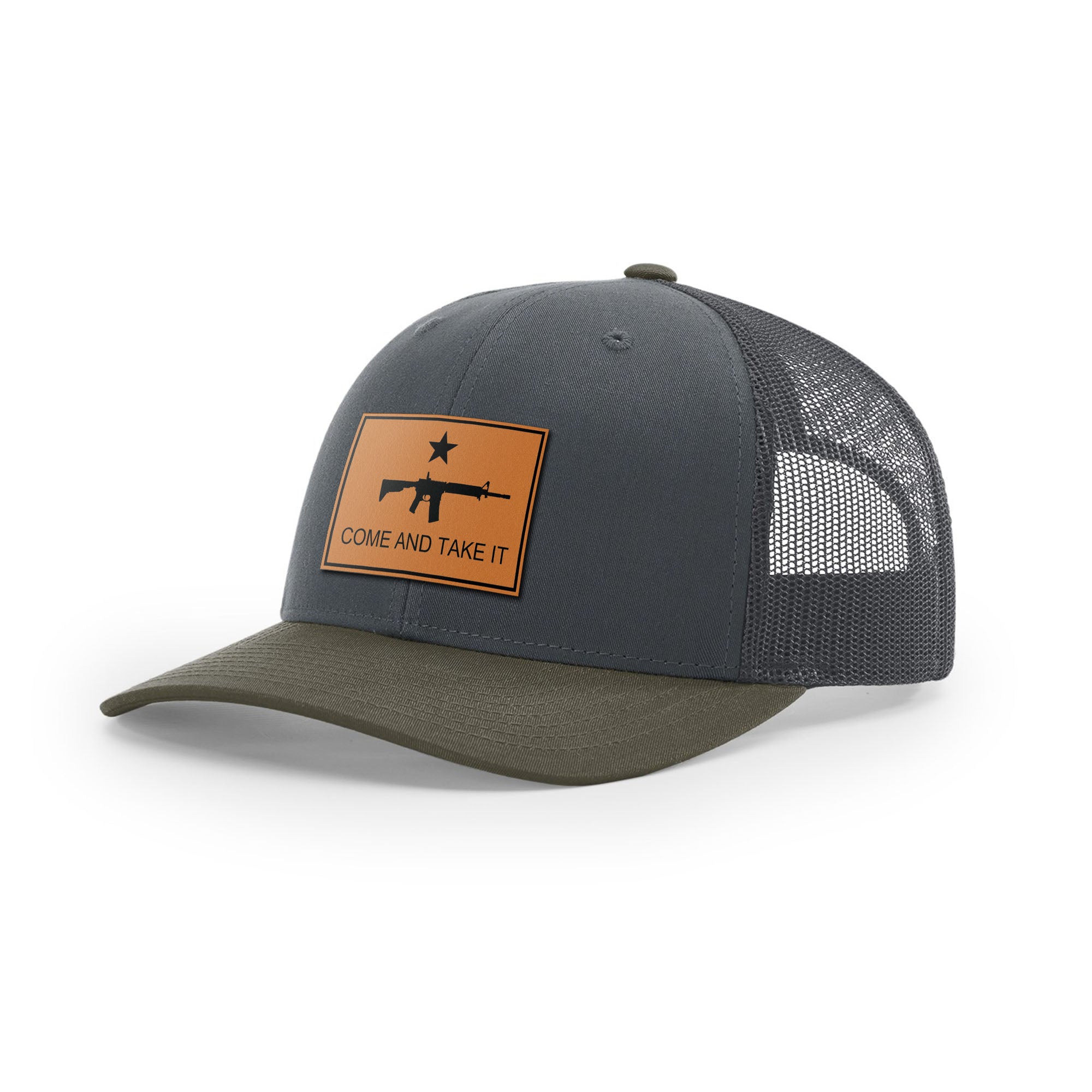 Come And Take It Rifle Trucker Hat - Tan | Ballistic Republic™