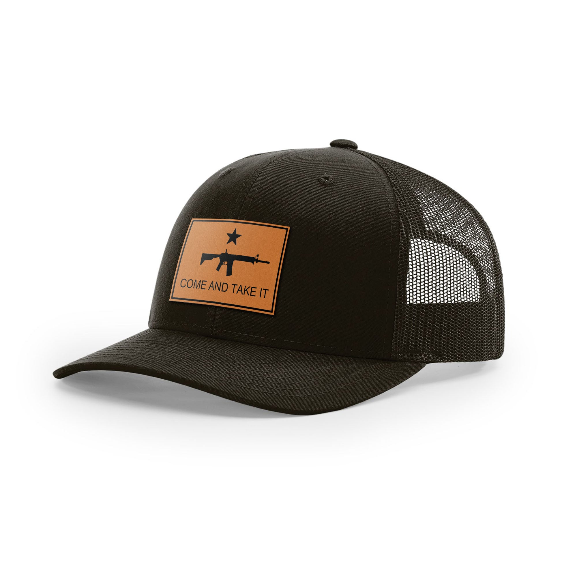 Come And Take It Rifle Trucker Hat - Tan | Ballistic Republic™
