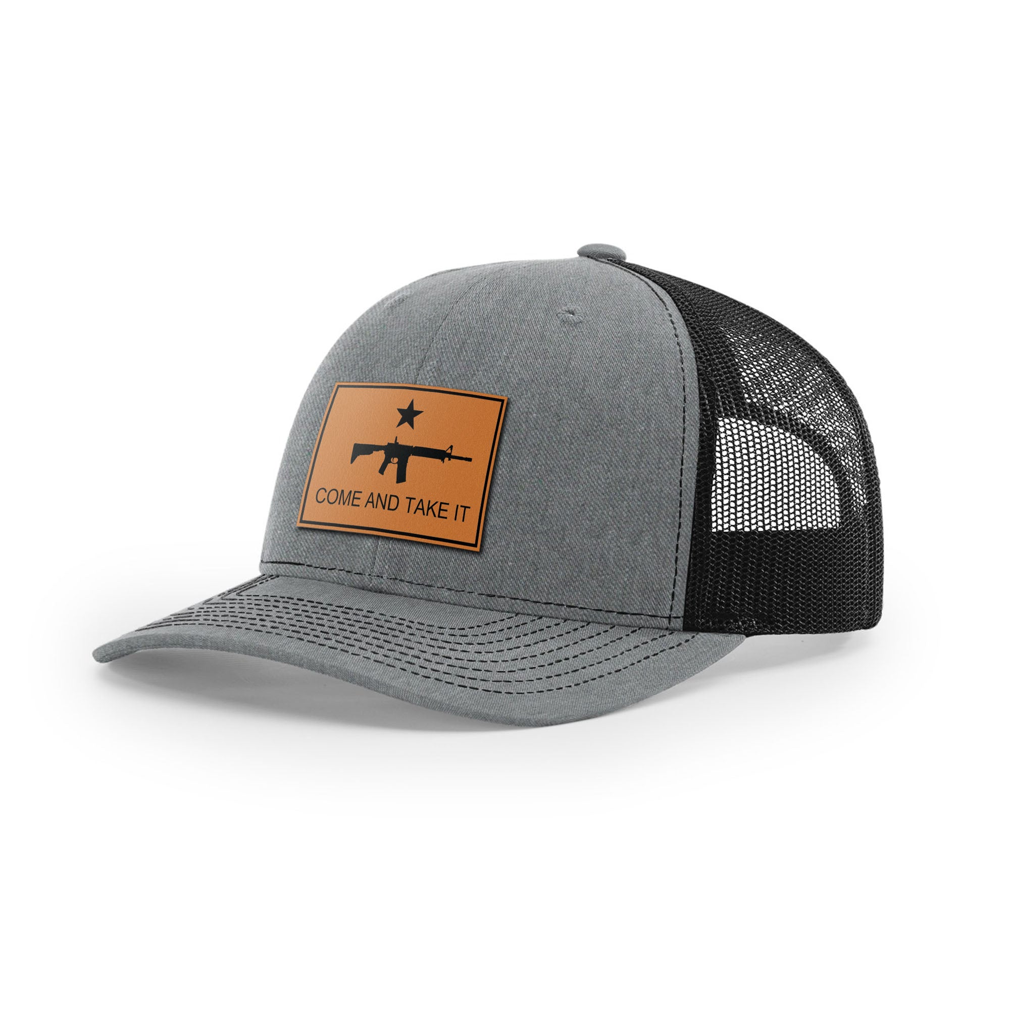 Come And Take It Rifle Trucker Hat - Tan | Ballistic Republic™