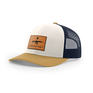 Come And Take It Rifle Trucker Hat - Tan | Ballistic Republic™