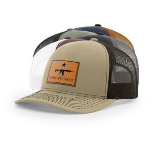 Come And Take It Rifle Trucker Hat - Tan | Ballistic Republic™