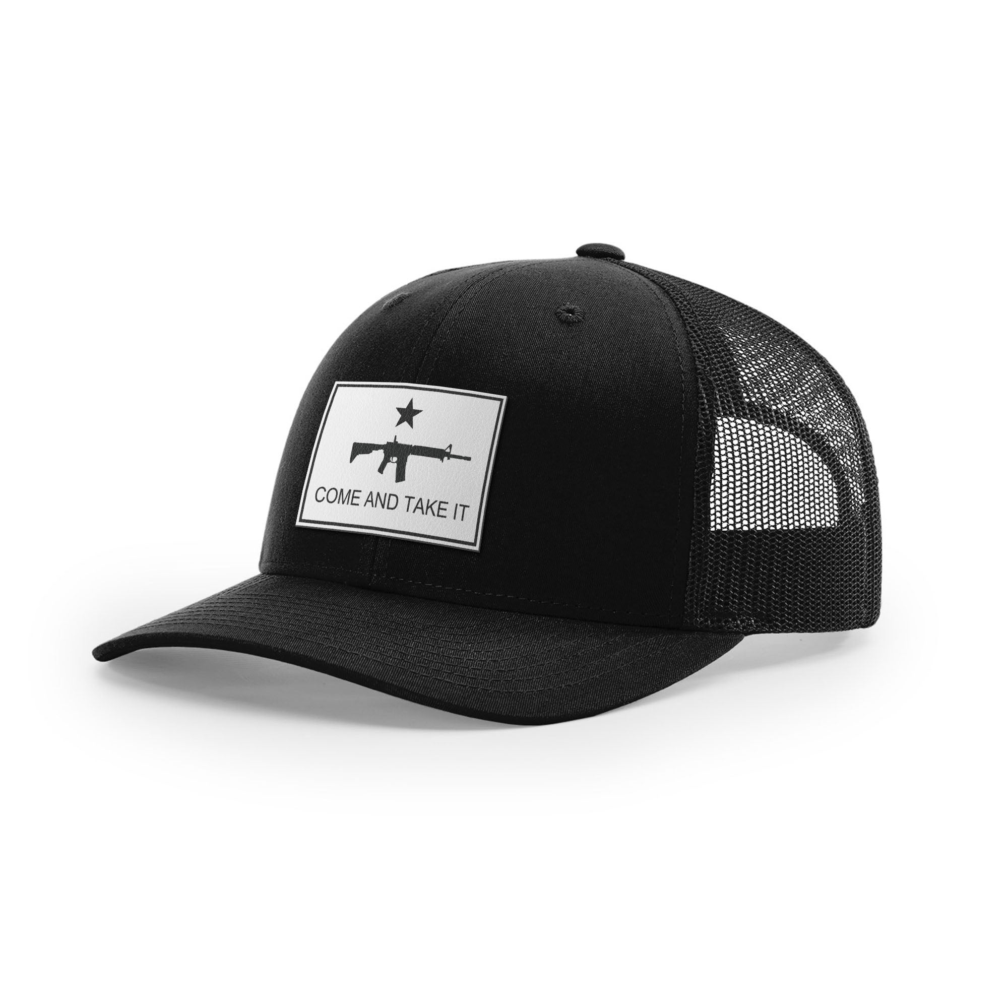 Come And Take It Rifle Trucker Hat - White | Ballistic Republic™