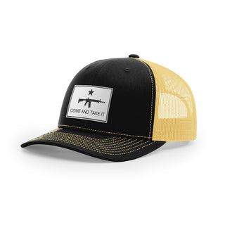 Come And Take It Rifle Trucker Hat - White | Ballistic Republic™