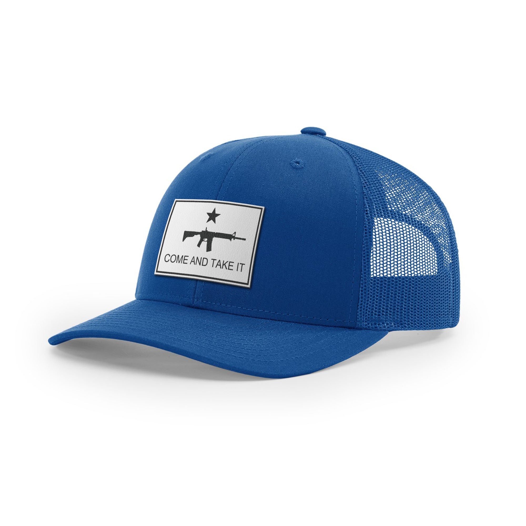 Come And Take It Rifle Trucker Hat - White | Ballistic Republic™