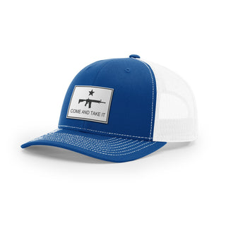 Come And Take It Rifle Trucker Hat - White | Ballistic Republic™