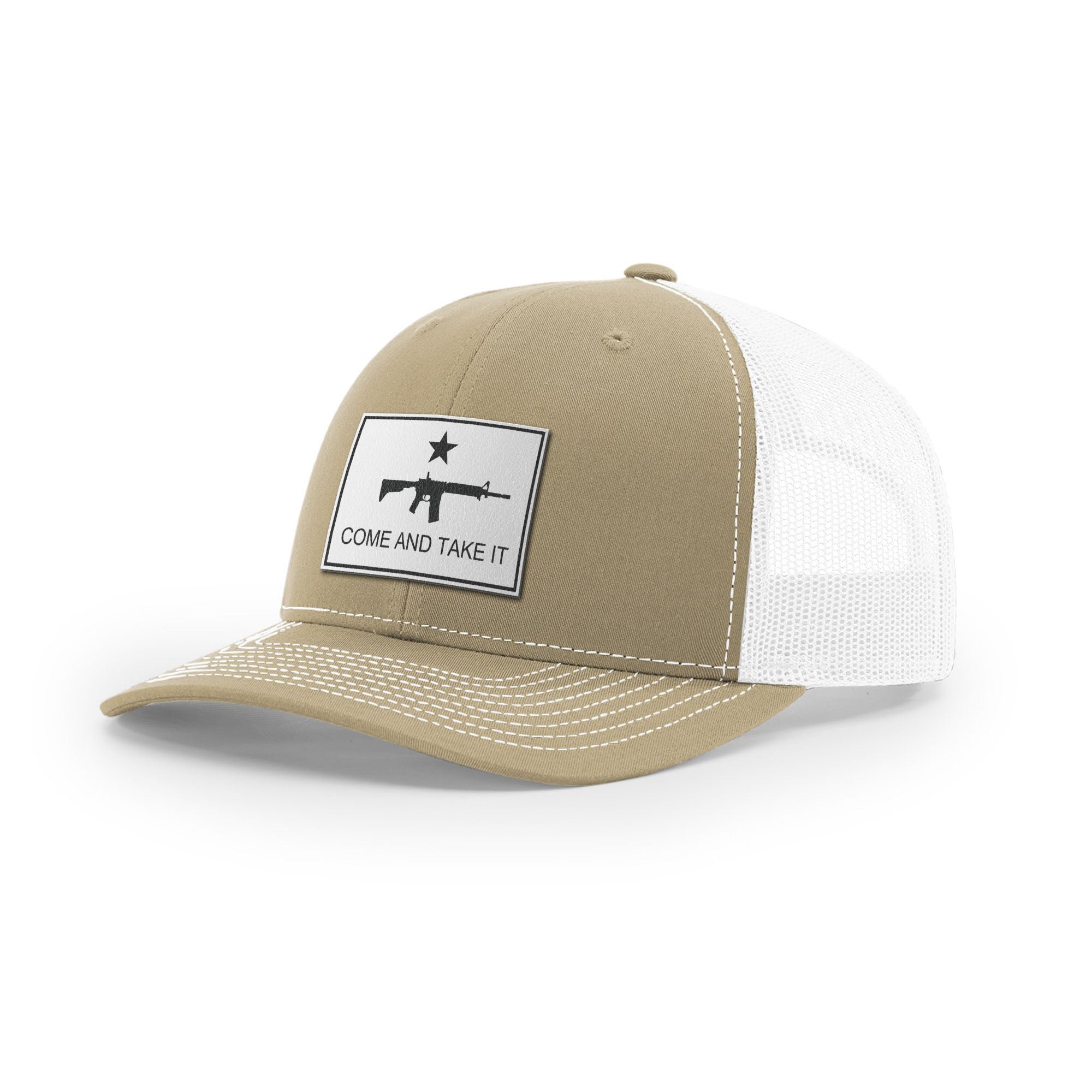 Come And Take It Rifle Trucker Hat - White | Ballistic Republic™