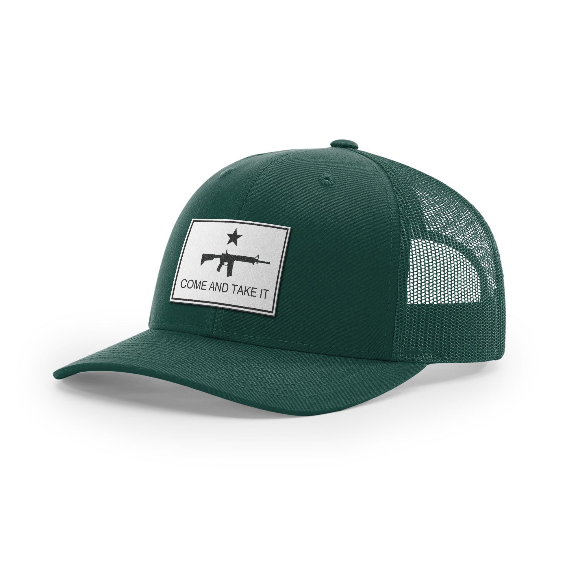 Come And Take It Rifle Trucker Hat - White | Ballistic Republic™