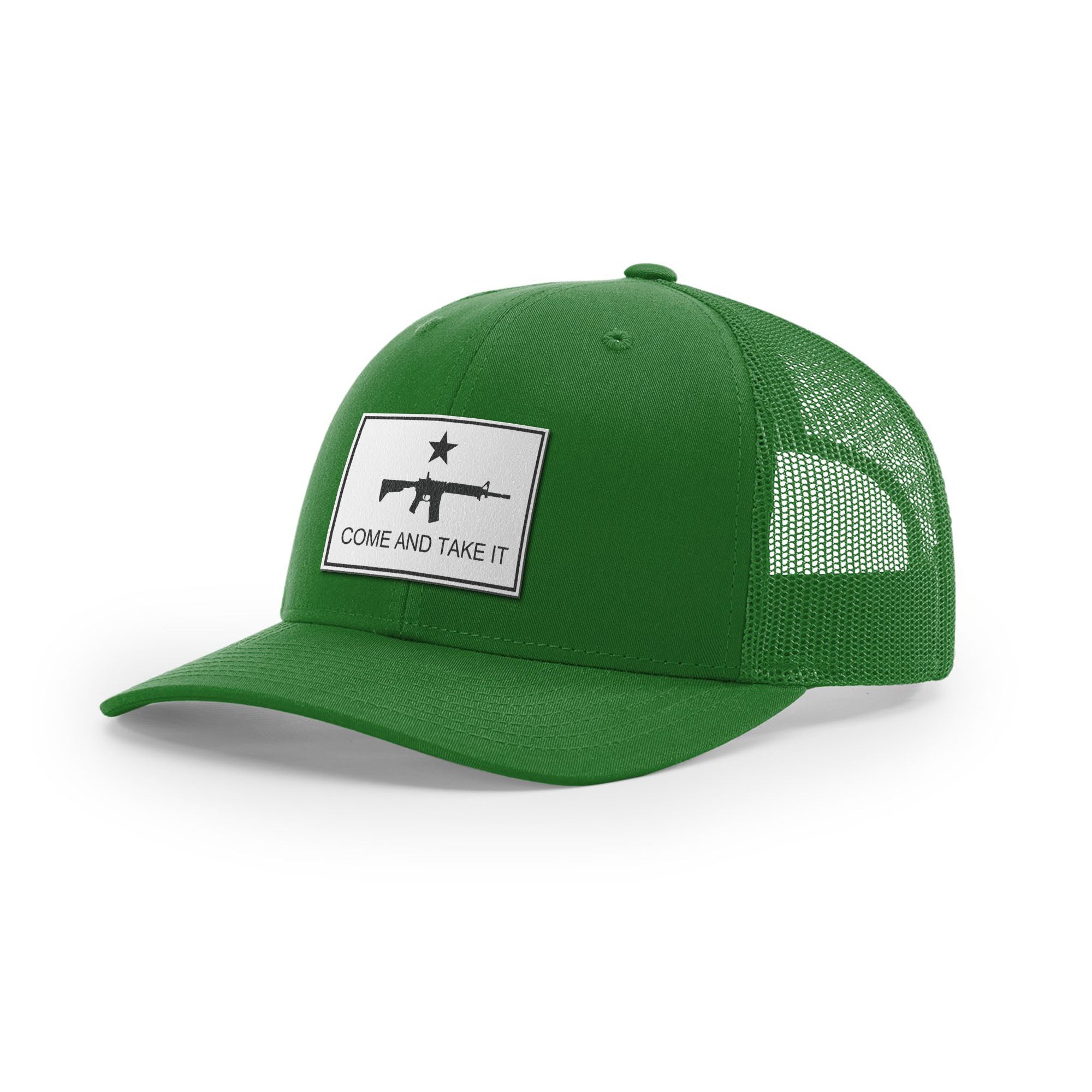 Come And Take It Rifle Trucker Hat - White | Ballistic Republic™