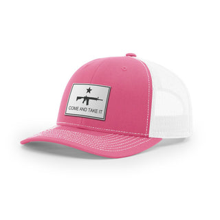 Come And Take It Rifle Trucker Hat - White | Ballistic Republic™