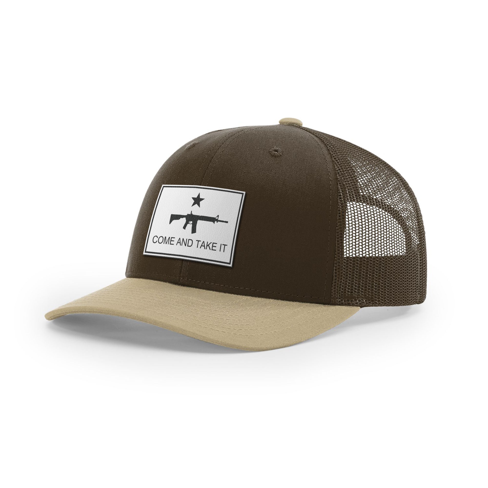 Come And Take It Rifle Trucker Hat - White | Ballistic Republic™