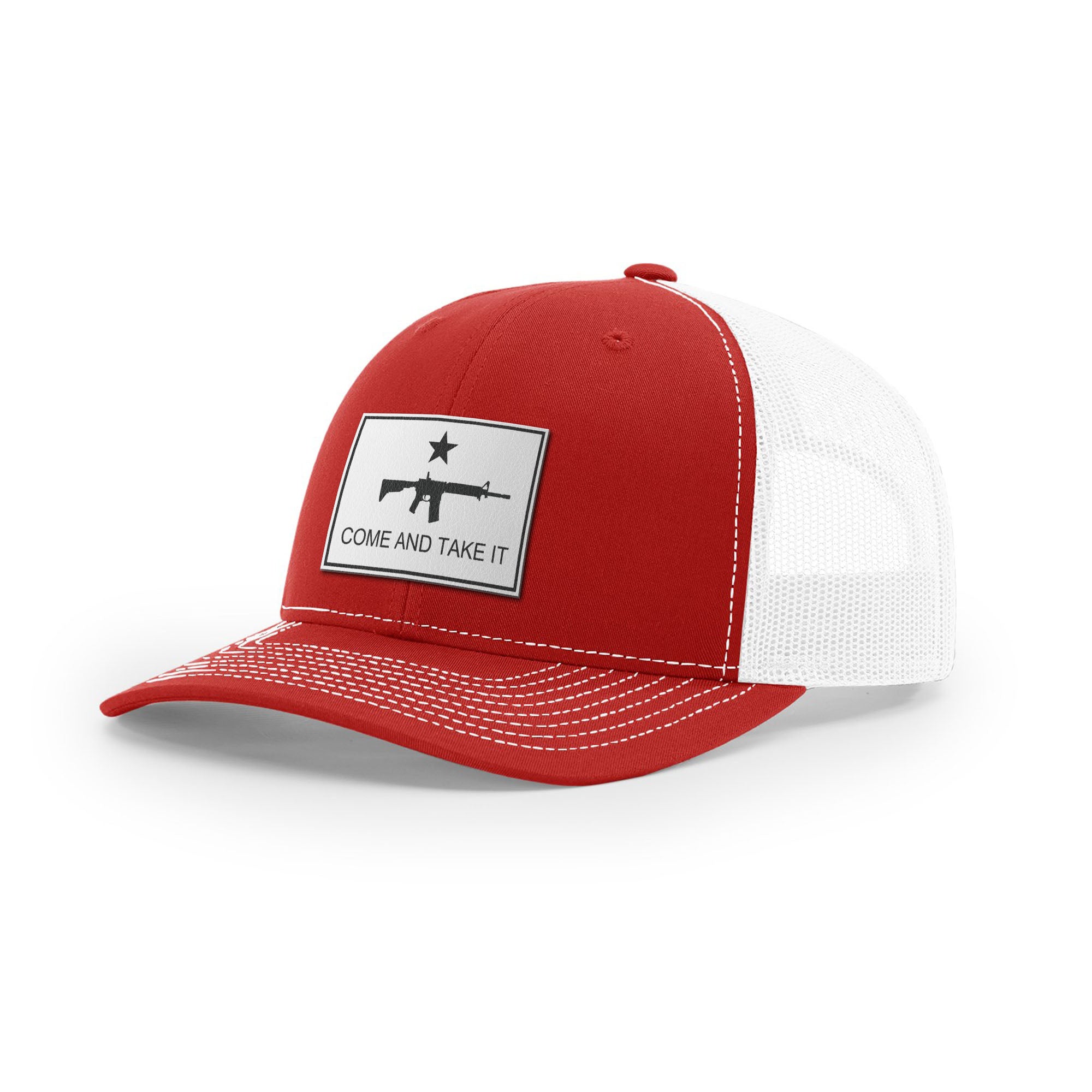 Come And Take It Rifle Trucker Hat - White | Ballistic Republic™