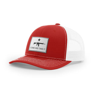 Come And Take It Rifle Trucker Hat - White | Ballistic Republic™