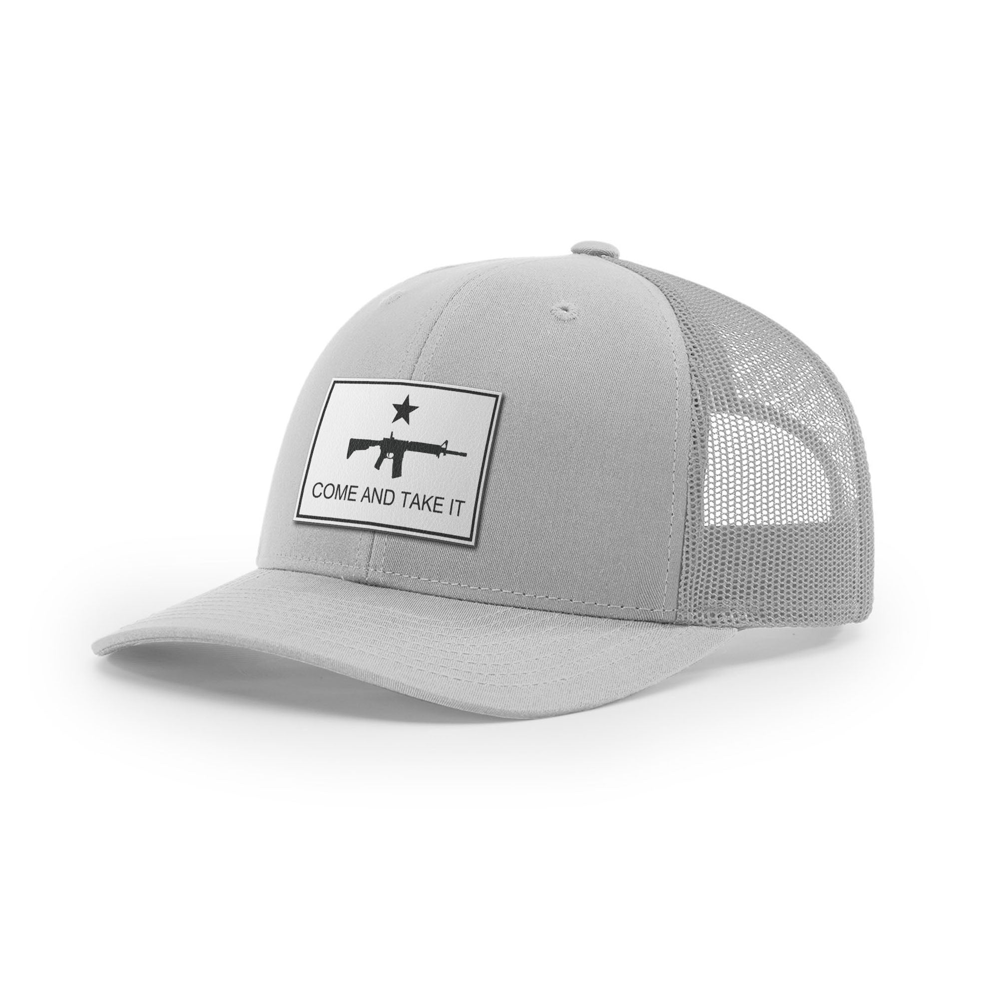Come And Take It Rifle Trucker Hat - White | Ballistic Republic™