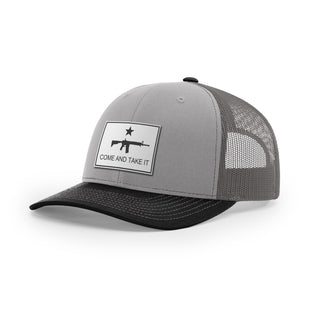 Come And Take It Rifle Trucker Hat - White | Ballistic Republic™